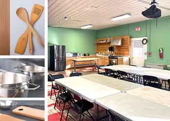 SE_hilltopKitchen kitchen utensils and tables