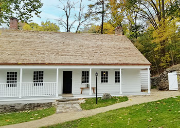 front of miller house building
