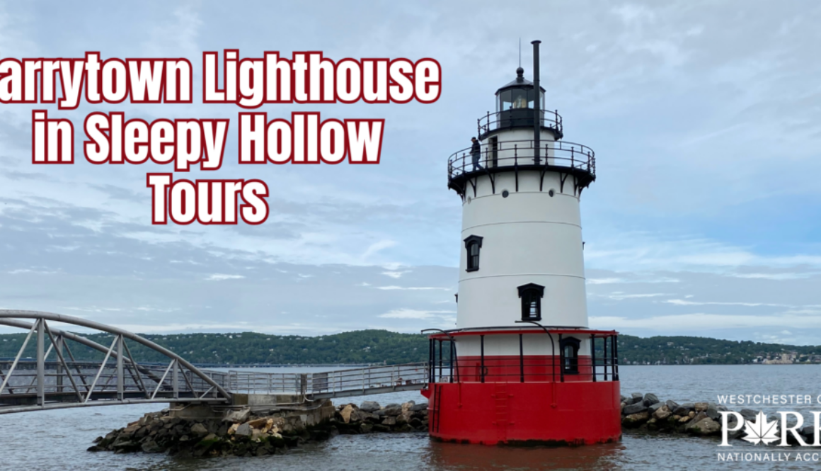 scenic photo of Tarrytown Lighthouse in Sleepy Hollow