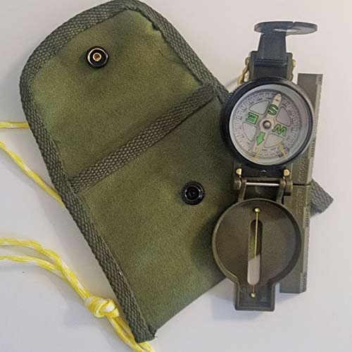 image of pouch and compass with military theme